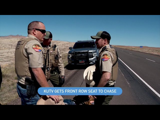 ARC: KUTV's Unexpected Front Row Seat During Chase with Grand Co. Sheriff's Office