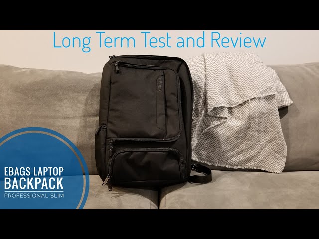 eBags Professional Slim Laptop Backpack | Long Term Test Review!