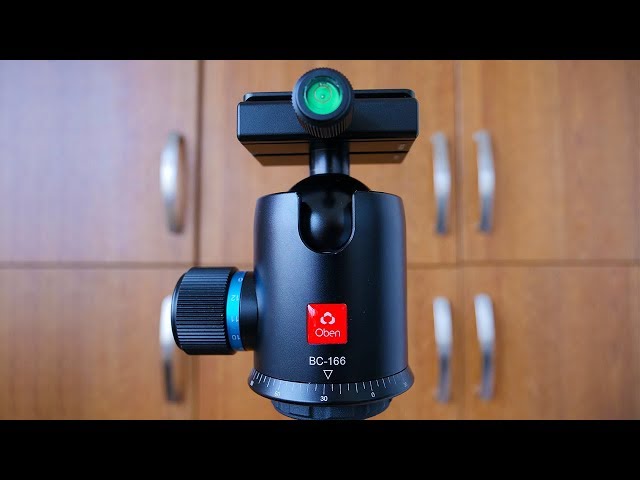 240$  Ball Head test , Oben BC-166 High quality Heavy Duty tripod ball head test and review