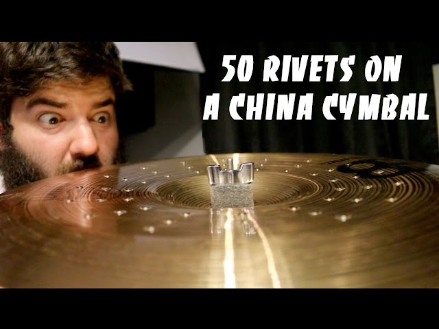 50 Rivets On a China Cymbal