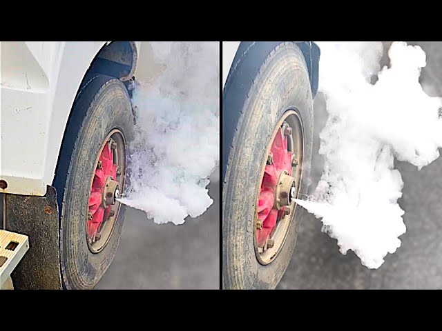 Customer States Wheel Started Smoking While Driving