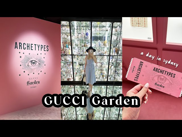 Gucci Garden Archetypes Sydney and inside Art Gallery of NSW; solo day in Sydney