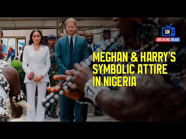 Royalty in White and Green Meghan & Harry's Tribute to Nigeria