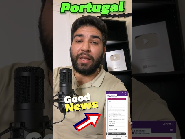 Portugal immigration good news #portugal
