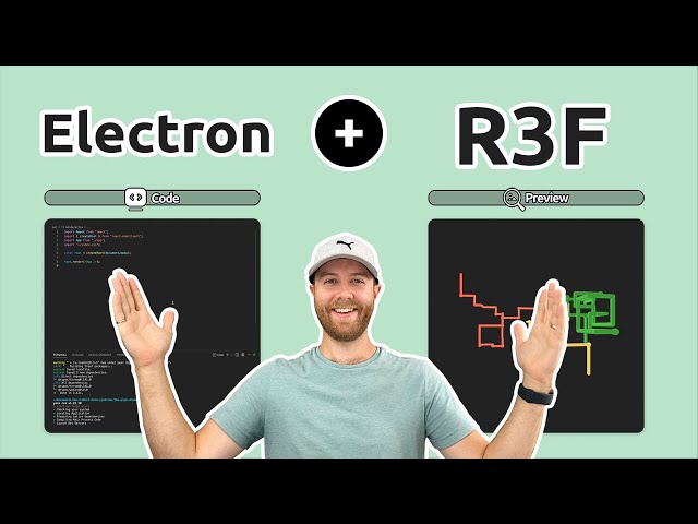 Adding React Three Fiber to Electron (To build a screensaver - Part 2)