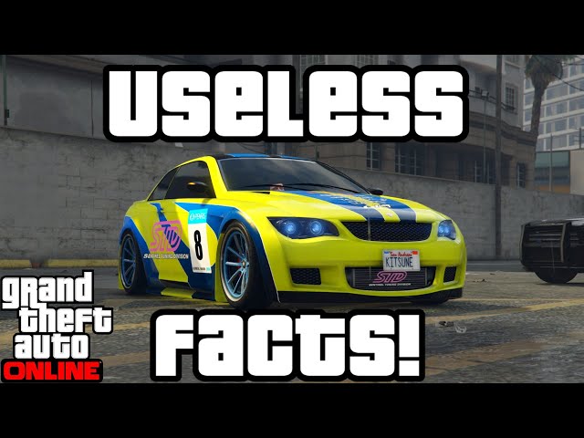 Useless facts about cars! - GTA Online