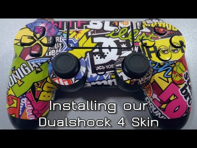 How to install our Dualshock 4 Skin - PS4