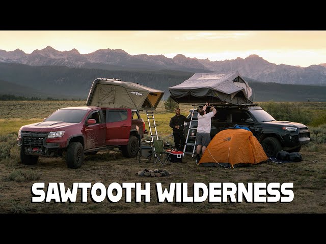 First time Overlanding: Sawtooth Wilderness Idaho (BROKEN EXHAUST)
