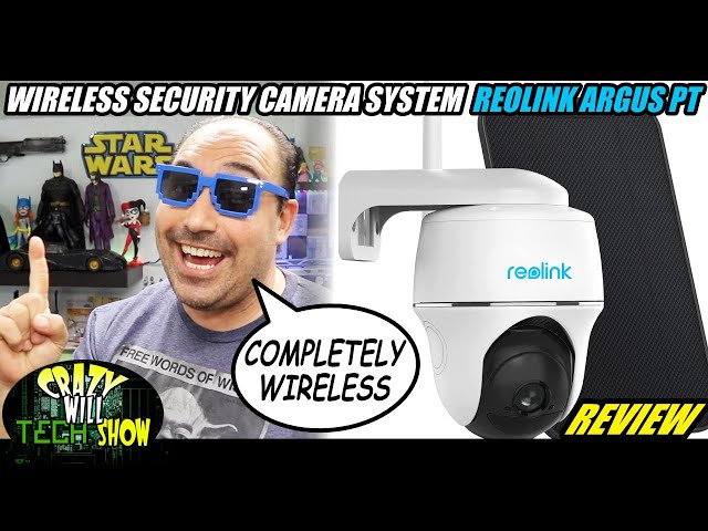 Wireless security camera system  Reolink Argus PT