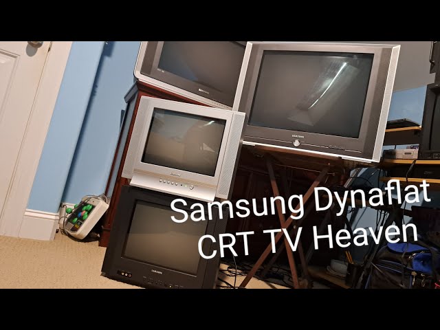 Samsung Dynaflat CRT TV's and what makes them great