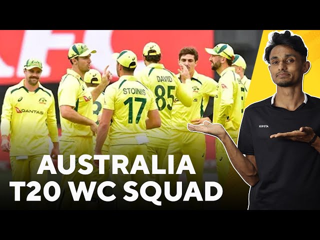 Australia ICC Men's T20 World Cup 2024 squad
