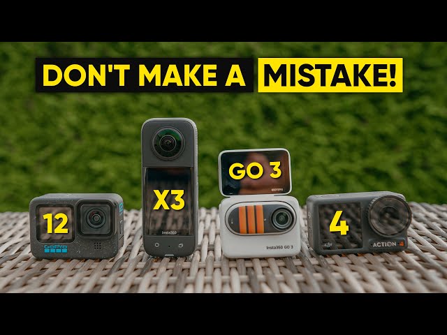DJI Action 4 vs GoPro 12 vs Insta360 X3 vs GO 3 - Long Term HONEST Review! (NON-SPONSORED)