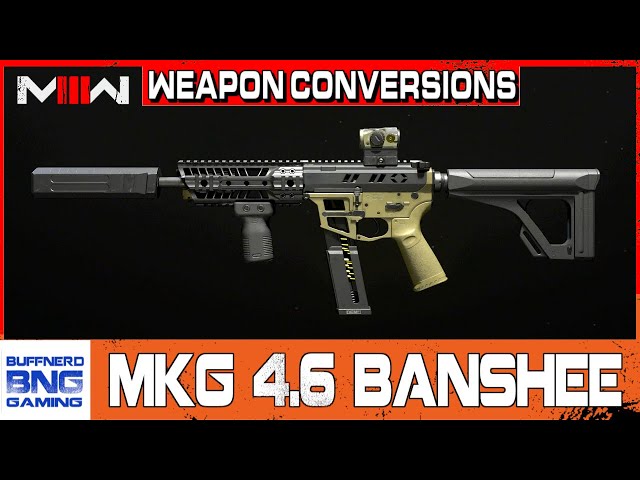 CMMB MKG 4.6 Banshee - Weapon Conversion - Call Of Duty Modern Warfare III