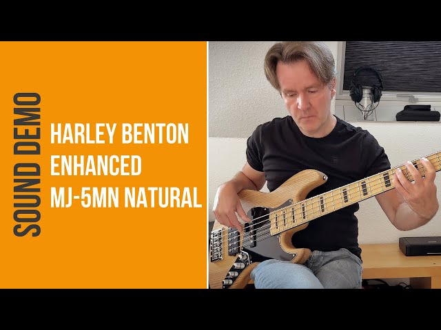 Harley Benton Enhanced MJ-5MN - Sound Demo (no talking)