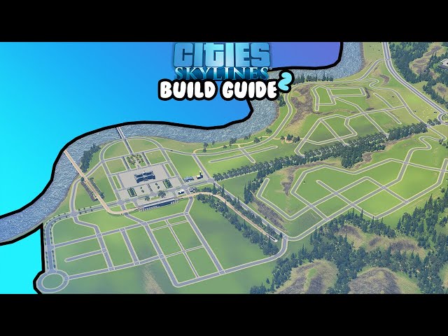 Preparing A NEW Riverside Town In Cities Skylines! | Orchid Bay