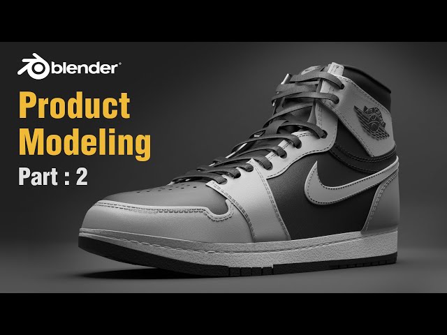 Modeling Shoes in Blender | Product Modeling Tutorial | Part 2