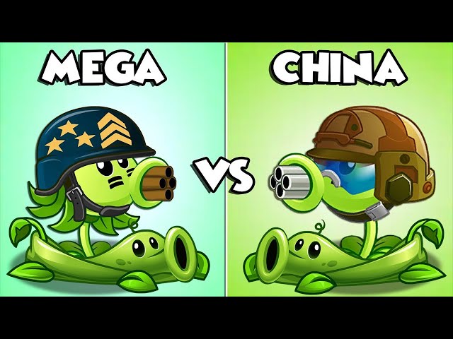 PvZ 2 Challenge - Peashooter and Other Plant With Pea Vine Vs Team Sunday Edition Zombies