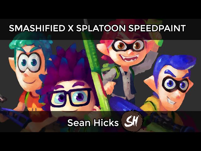 Splatoon x Smashified Illustration [SpeedPaint]