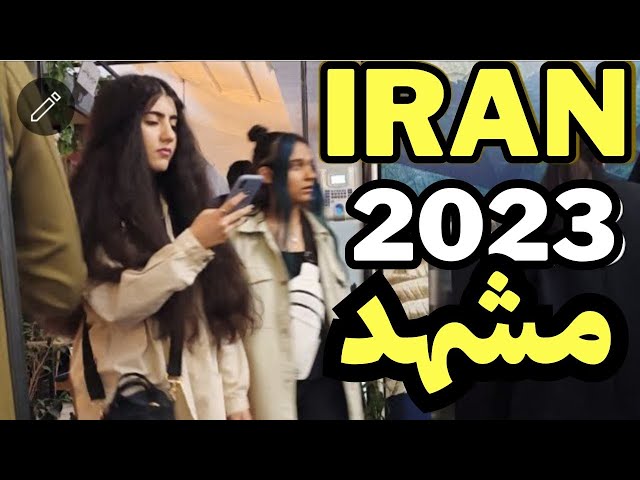4k Walking|IRAN 2023NOWRUZ1402|. IRAN Mashhad night life  Mashhad st and lifestyle of Iranian people