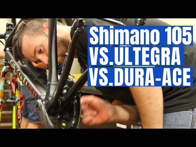 Shimano 105 VS. Ultegra VS. Dura-Ace (Best Groupset for YOU?)