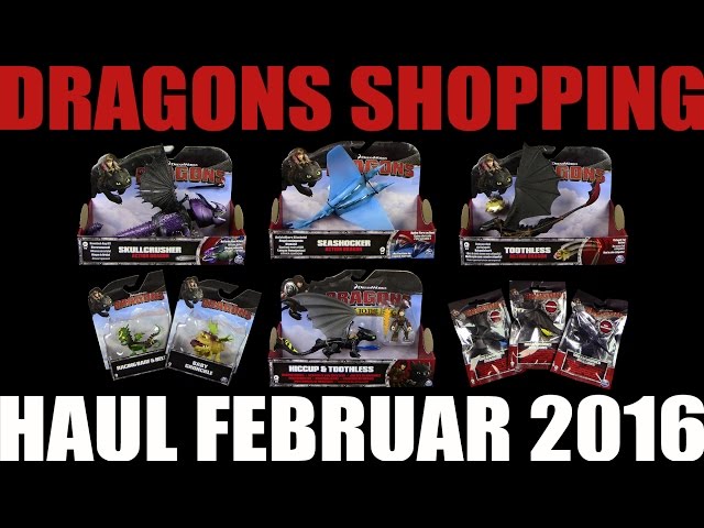 Dragons Shopping Haul - Neuheiten / News - Februar 2016