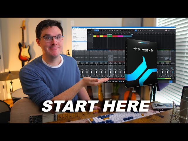 13 Things To Do BEFORE You Hit Record In Presonus Studio One!