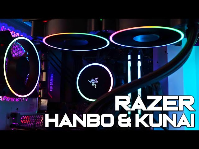 Razer Hanbo Chroma AIO Cooler & Kunai Chroma Fans - Unboxing & First Look! [4K]
