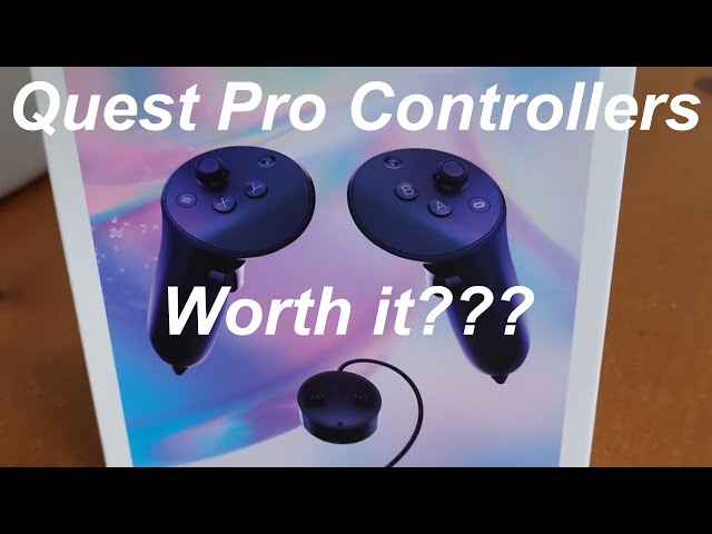 Quest Pro Controllers Unboxing and Review