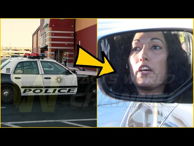 After This Woman Was Followed By A Cop, He Pulled Her Over And Reached Under The Chassis