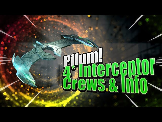 Pilum | Flying the Romulan 4* Interceptor Warbird in Star Trek Fleet Command | Crews & Build Costs