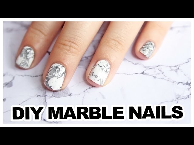 How To: Water Marble Nail Art