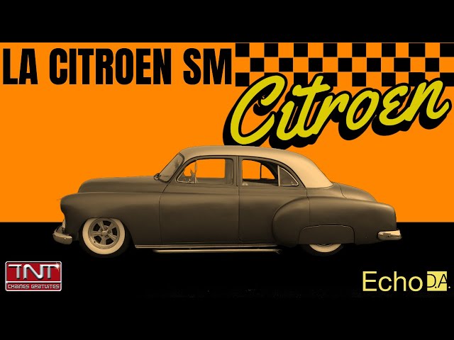 L'une des plus anciennes concessions Citroën 🚘 : La citroën SM 🔴 TV