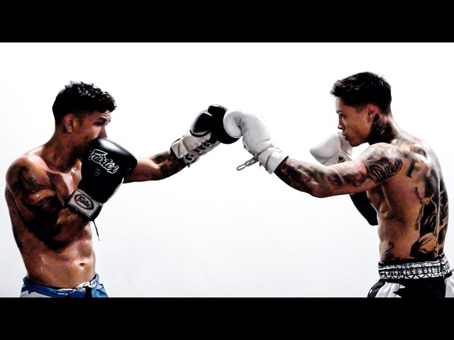 Chris Heria - First Time Sparring Muay Thai