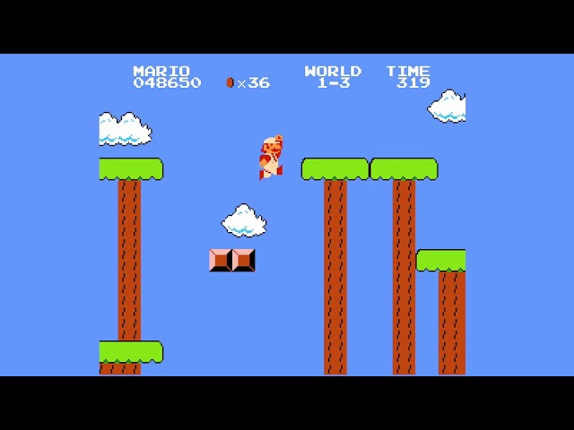 (OLD) Super Mario Bros. The Lost Levels, but its graphics are from Super Mario Bros. 1 (Hack by me)