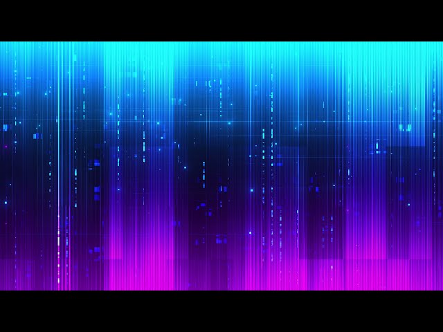 Cyberpunk Gradient Blue Purple Geometric Futuristic Background video | Footage | Screensaver