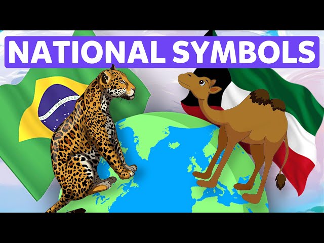 National symbols of different countries | English vocabulary for beginners