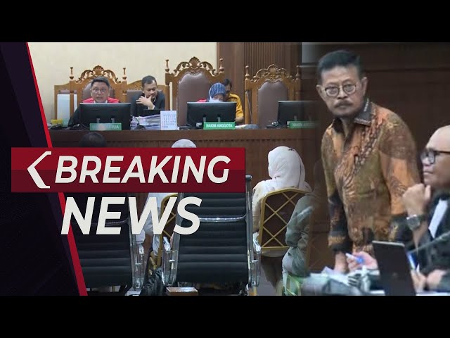 BREAKING NEWS - Sidang Eks Mentan Syahrul Yasin Limpo di PN Tipikor, Lanjutan Pemeriksaan Saksi