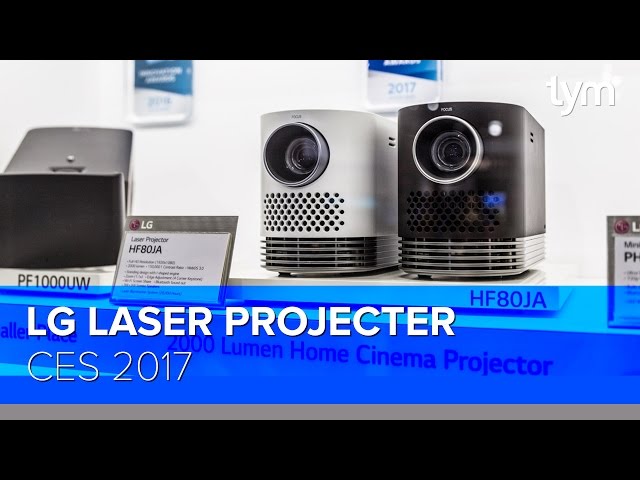 LG's NEW ProBeam Portable Laser Projector CES 2017