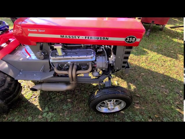 Massey Ferguson V8 Garden Tractor at Steam O Rama Steam and Gas antique engine Show 10/3/2020