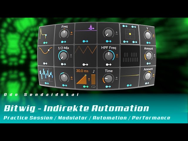 Bitwig - Indirekte Automation