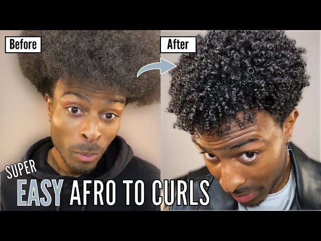 Secret To Go From Afro To Curls | LIVE How To Get Curly Hair