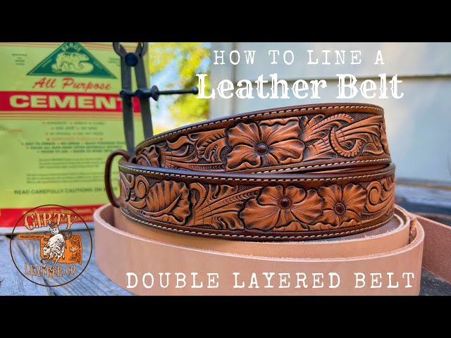 How to Line a Leather Belt