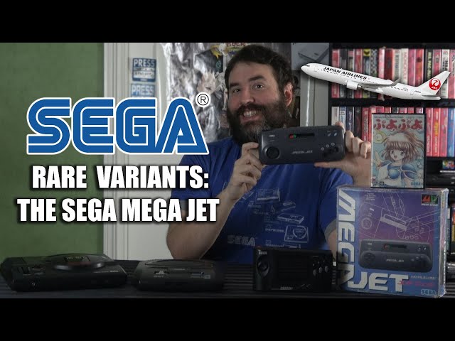 Sega Mega Jet - The Genesis for Airplanes - Rare Variants - Adam Koralik