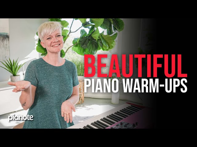 The Most Beautiful Piano Warmups 🎹🖐 (Beginner Piano Lesson)
