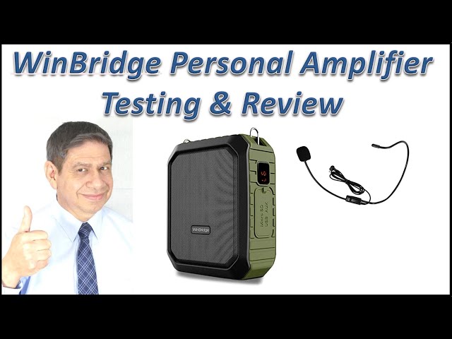 WinBridge M800 Personal Amplifier – Testing and Review