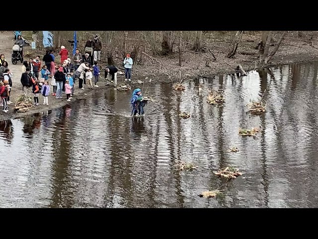 "Earth Floats" launch in Concord, MA • Earth Day 2023