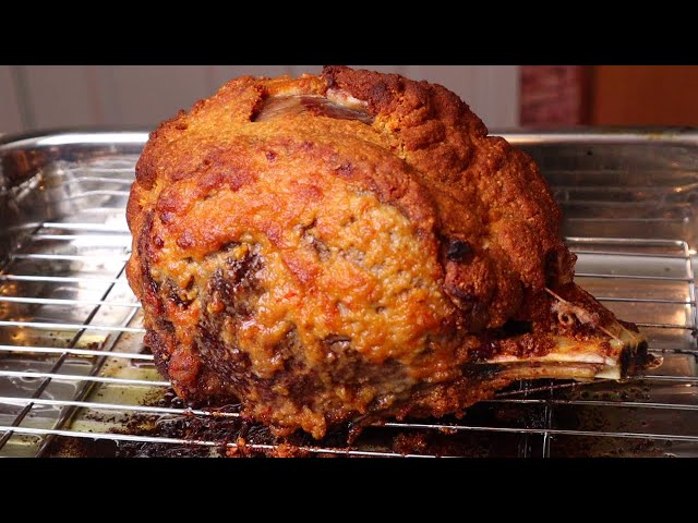 Spicy CRUST BEEF RIB ROAST: Best Prime Rib Roast Tops Every Recipe ln All Our Party For This year