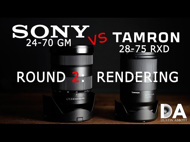 Tamron 28-75 vs Sony 24-70 GM Part 2: Rendering | 4K
