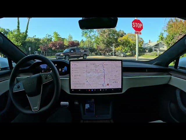 Tesla FSD 12.3.4 Tackles Los Angeles at Rush Hour