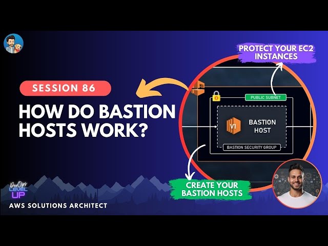 WHAT IS A BASTION HOST? HOW TO USE BASTION HOSTS? Simplified and Visualized